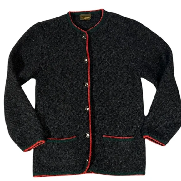 GM Moden Tirol Vintage Wool Sweater Made in Austria Unisex Pre-Loved - Picture 2 of 4